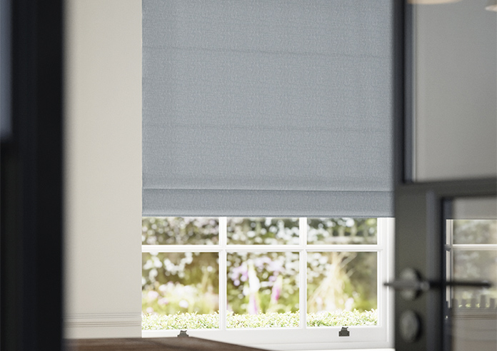 Geneva, Spring Blue - Roman Blind - Image 5